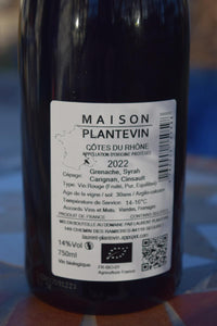 Cotes du Rhone Rouge - Maison Plantevin