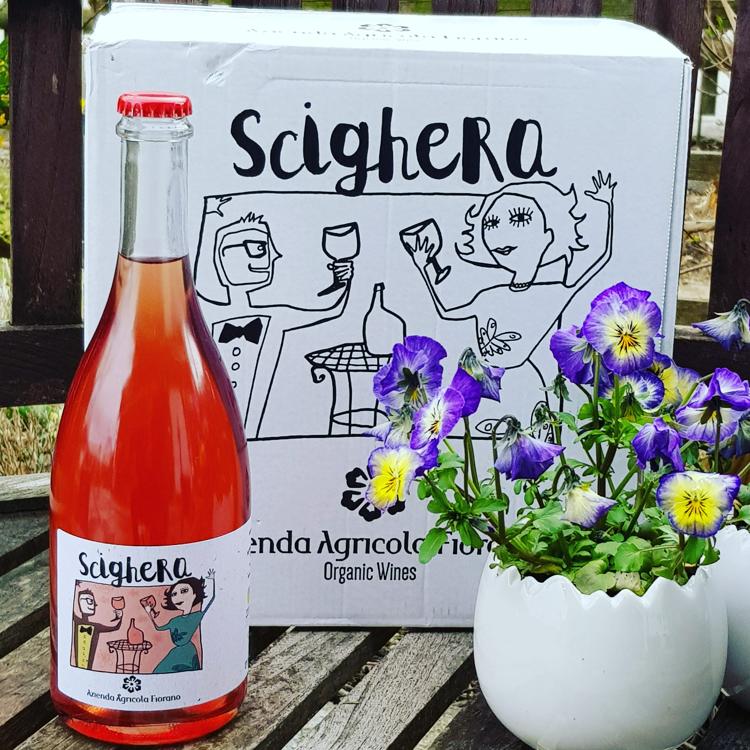 Scighera Vino Frizzante Rosato - Perlwein